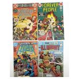 DC The Forever People Comic Books No 10 and 11,