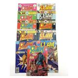 DC Claw the Conqueror Comic Books No 1-6, 8-12