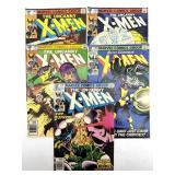 (5) Marvel The Uncanny X-Men Comic Books Vol 1 No