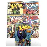 (5) Marvel The Uncanny X-Men Comic Books Vol 1 No