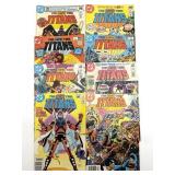 DC the New Teen Titans No 1-3, 15, 17, 21, 22,