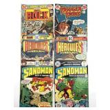 (6) DC Comic Books : Sgt Rock, Trigger Twins,