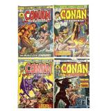 (4) Marvel Conan the Barbarian Comic Books Vol 1