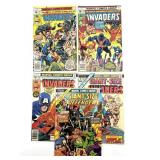 Marvel Invaders Comic Books Vol 1 No 18, 20, and
