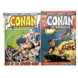 (2) Marvel Conan the Barbarian Comic Books Vol 1