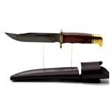 Buck 119 Alaskan Guide Knife with Leather Sheath