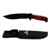 Buck 620 Knife with Canvas Sheath - handle
