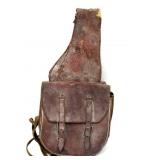 Vintage Leather Saddlebag 8ï¿½ x 16ï¿½