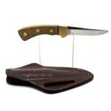 Custom Handmade G. Crowe Knife with Leather