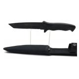 Clone Buck 653 Knife with Canvas Sheath-