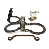 Horseshoe Puzzle, Horseshoe Art, Plastic Horse