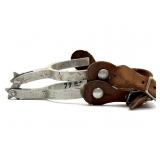 Vintage Aluminum Spurs- no apparent marking