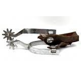 Rodeo Marked Etched Spurs