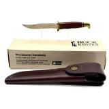 Buck Custom Woodsman/Cocobola Model 120BR Knife