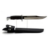 Buck 120 Knife with Sheath - handle 4.5ï¿½-