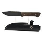 Buck 104 Knife with Leather Sheath - handle