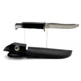 Buck 105 Knife with Leather Sheath - handle