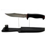 Kershaw 1010 Knife with Leather Sheath - handle