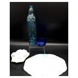 Opalescent Glass Platter 12", Westmoreland Glass