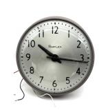 Vintage Simplex Hardwired Wall Clock 12"-