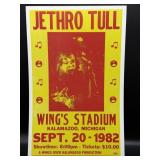 Jethro Tull Reproduction Concert Poster 14" x 22"