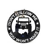 Jeep Metal Sign 15"