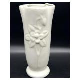 Van Briggle Pottery Columbine Flower White Vase