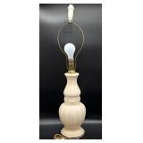 Vintage Aladdin Alacite Table Lamp 28"- chip on