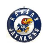 Kansas Jayhawks Metal Sign 24"