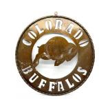 Colorado Buffalos Metal Sign 24"