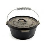 John Wayne "Duke" Cast Iron Dutch Oven 10" x 4.5"