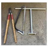 Limb Saw, Pruners, Lift Tool