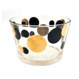 Vintage MCM Russell Wright Eclipse Gold and Black