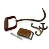 Hay Hook, Wall Hook, Oklahoma Farm Bureau, and