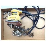 Dewalt Palm Sander, Sockets, and Bits- sander