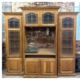 3-Piece Particleboard Entertainment Center with