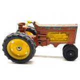 Vintage Hubley Toy Tractor 9"