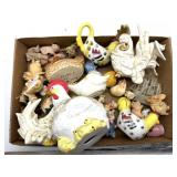 Chicken, Pig, and More Figures- dirty and need