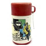 Vintage Aladdin Dick Tracy Thermos Bottle 6.5"-