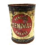 Vintage Kendall Grease Quart Can 4.5"