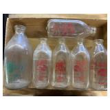 Vintage Milk Bottles : Wright