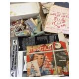 Vintage Pennants, Vintage Coupons, Press Books,