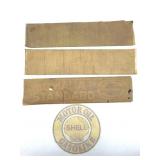 Shell Motor Oil Gasoline Decal and Omaha Standard