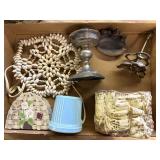 Frankoma Planter, Hankcraft Bottle Warmer, and