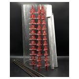 Visible Gas Pump Plastic Cylinder, (3) Gallon