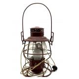 Adlake B&O Railroad Lantern with B&O Safety First