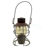 Adlake Railroad Lantern MP Embossed Globe 10.25ï¿½
