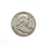 1953-S Franklin Half Dollar
