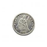 1876 Seated Liberty Quarter