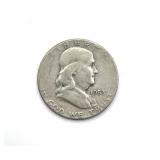 1953-S Franklin Half Dollar